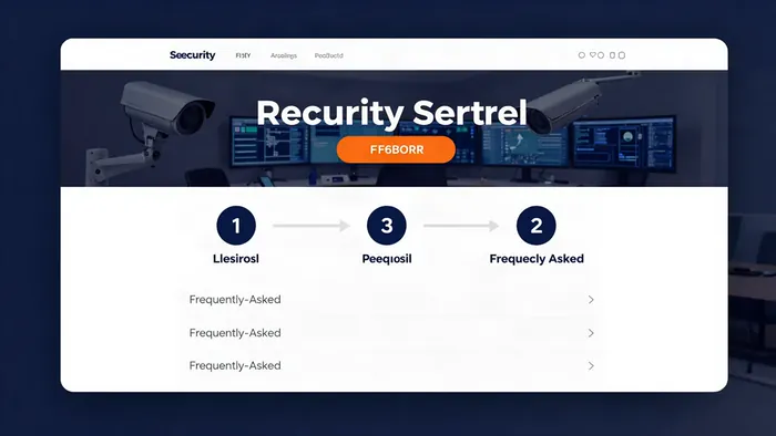 Dedicated service page with key features, benefits and quotation options