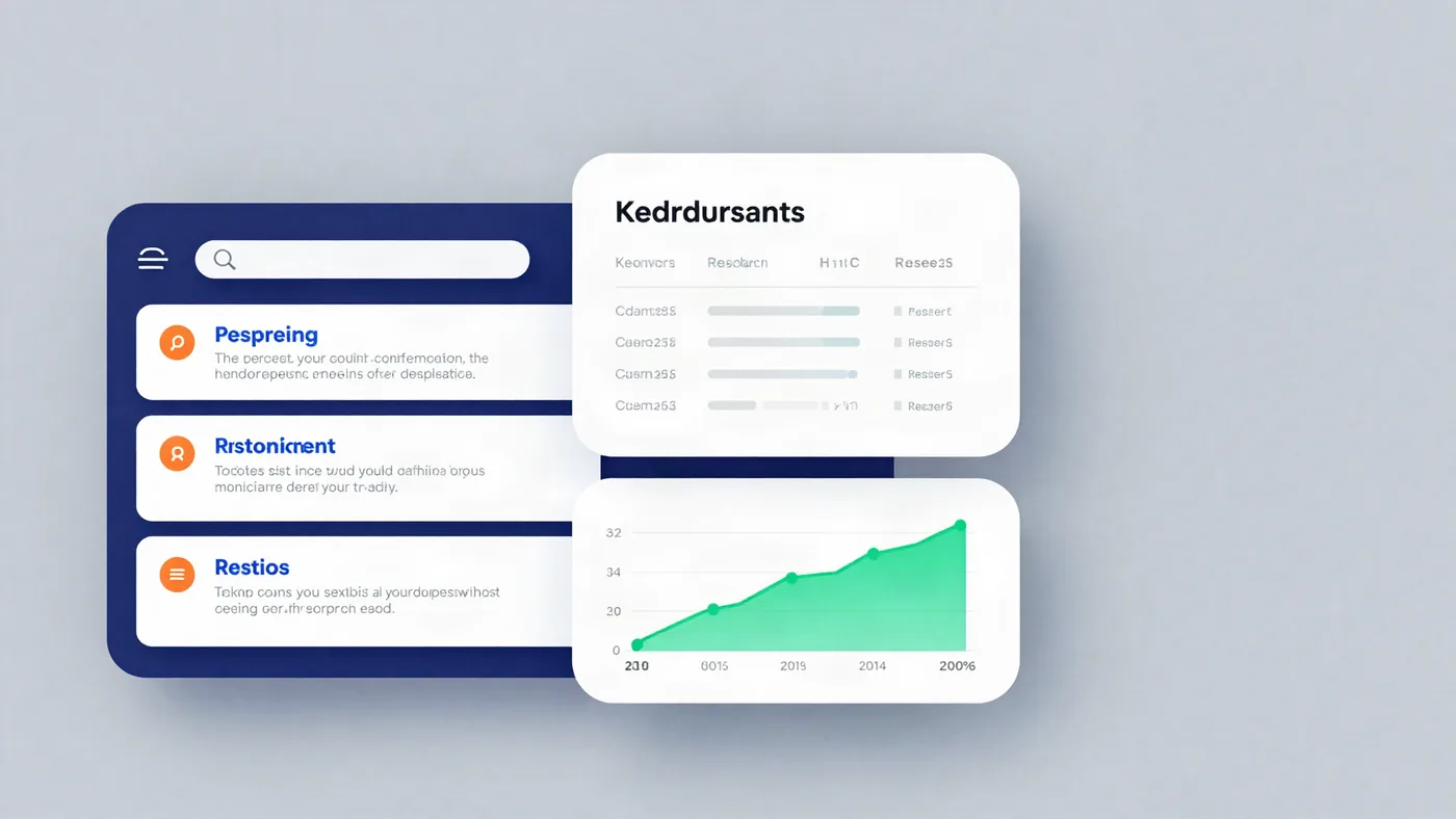 A Google Ads search campaign with keyword research and conversion tracking