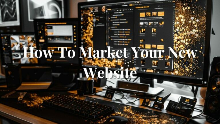 How to market your new website