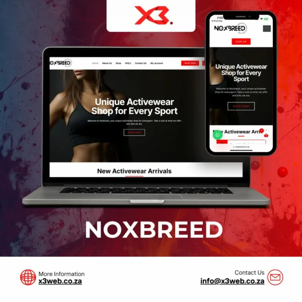 Mobile-friendly website view alongside desktop layout in web design mockup.