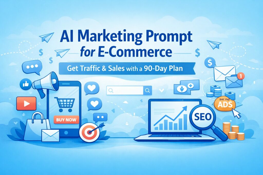 AI marketing prompt for e-commerce