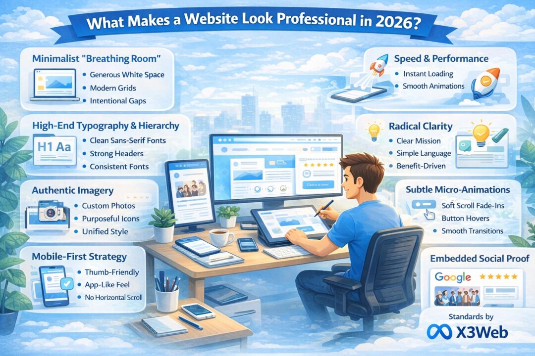 What Makes a Website Look Professional in 2026?