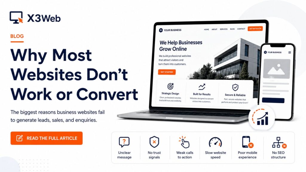 Why Most Websites Don’t Work or Convert